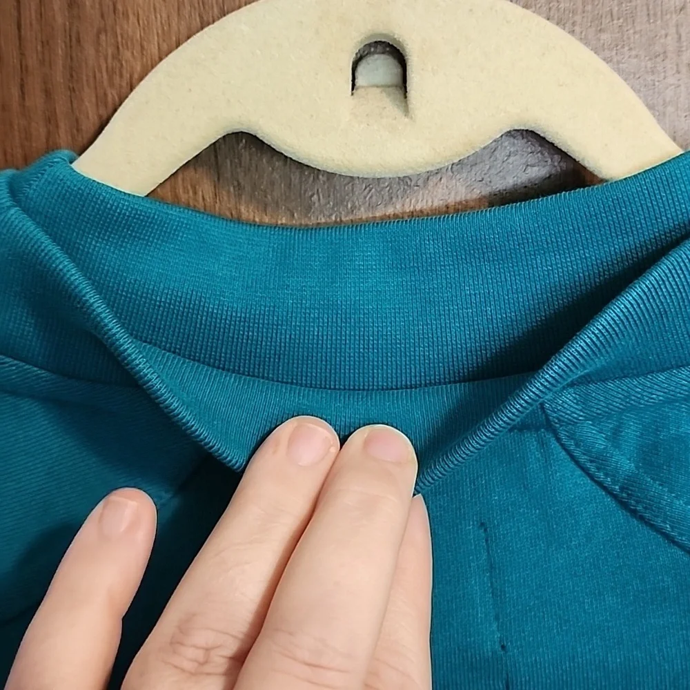 PrAna Mens CREWNECK SWEATSHIRT SIZE S ST, Teal NWT